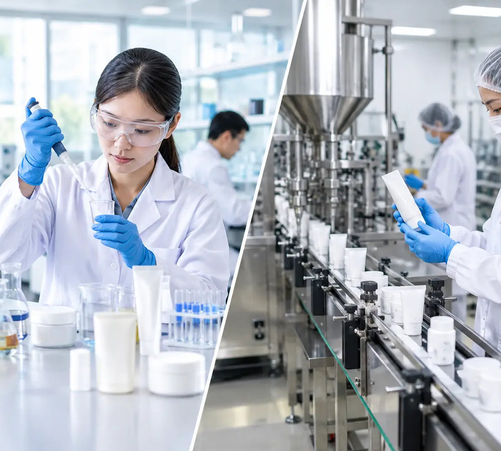 Private Label Versus Contract Manufacturing